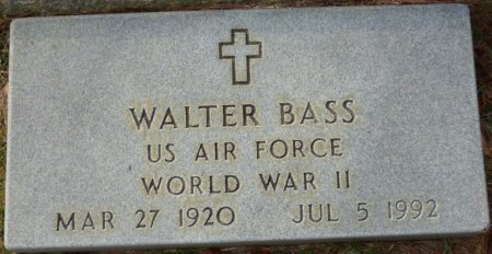 BASS (VETERAN WWII), WALTER (NEW) - Grady County, Georgia | WALTER (NEW) BASS (VETERAN WWII) - Georgia Gravestone Photos