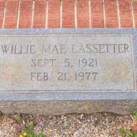 Willie Mae LASSETTER